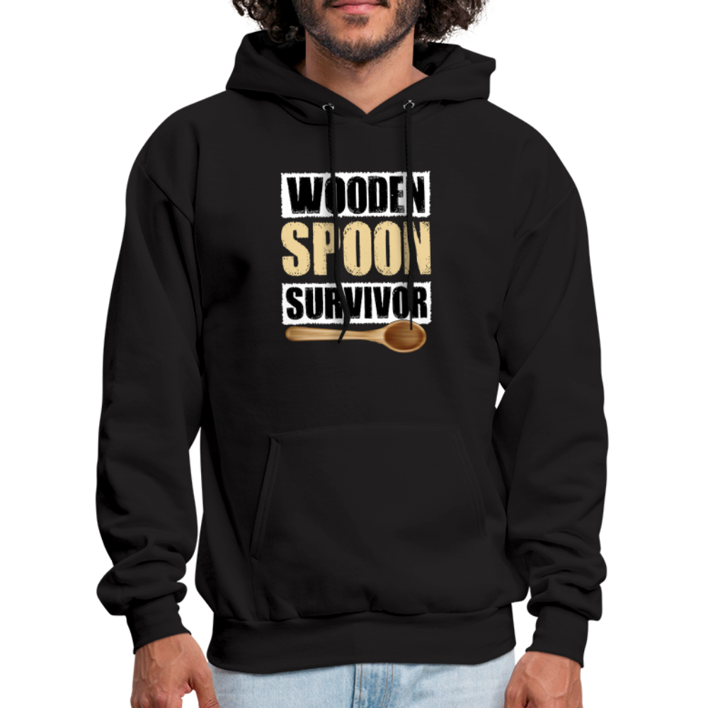 Wooden Spoon Survivor Hoodie - black