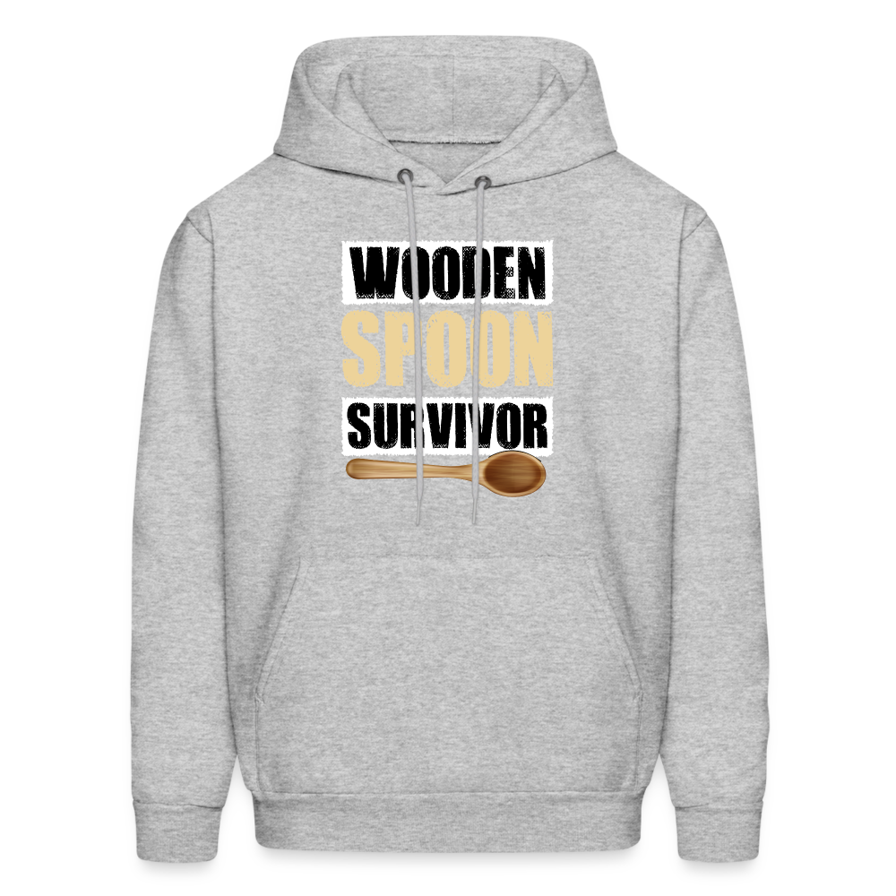 Wooden Spoon Survivor Hoodie - heather gray