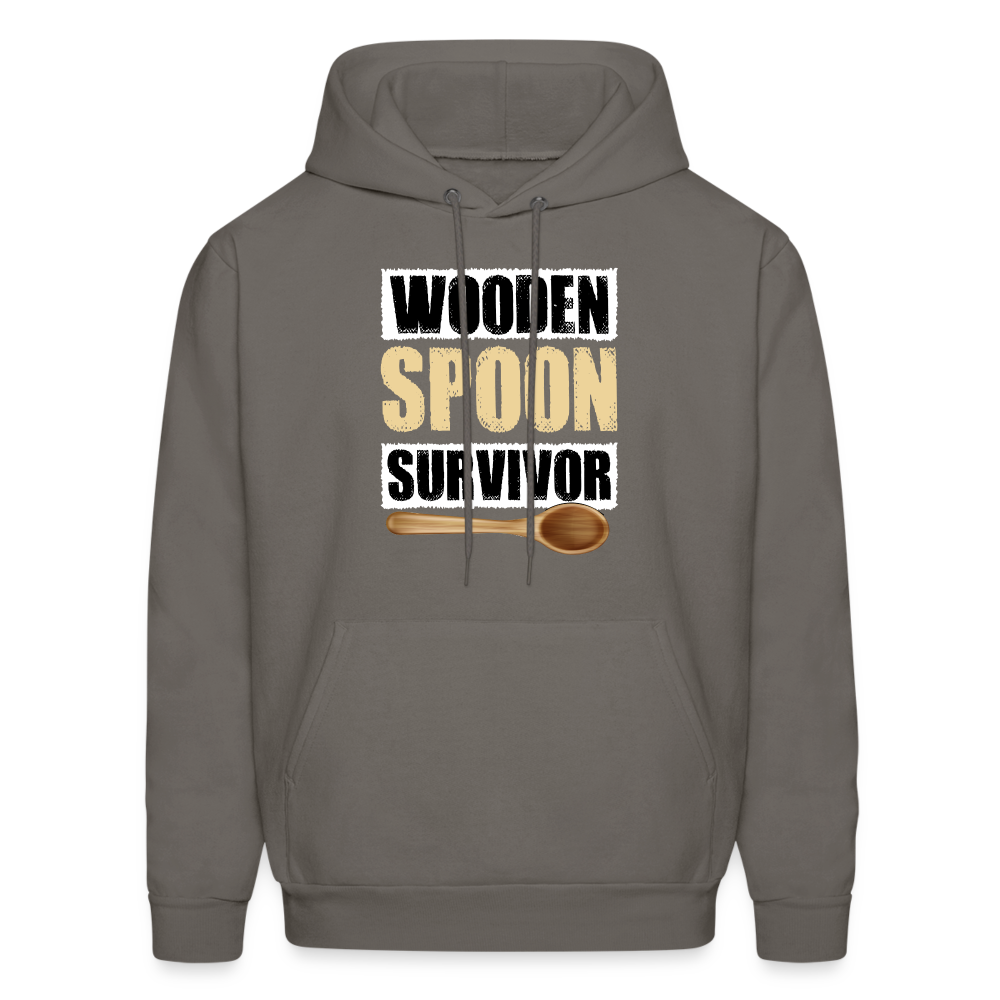 Wooden Spoon Survivor Hoodie - asphalt gray