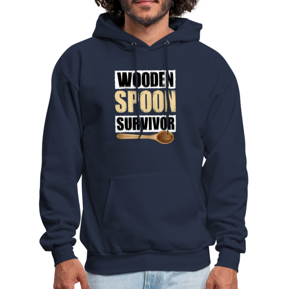 Wooden Spoon Survivor Hoodie - navy