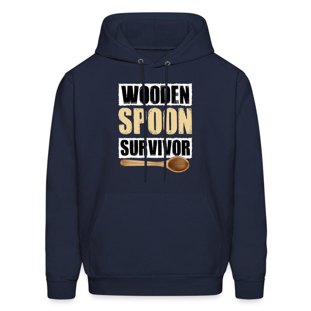 Wooden Spoon Survivor Hoodie - navy