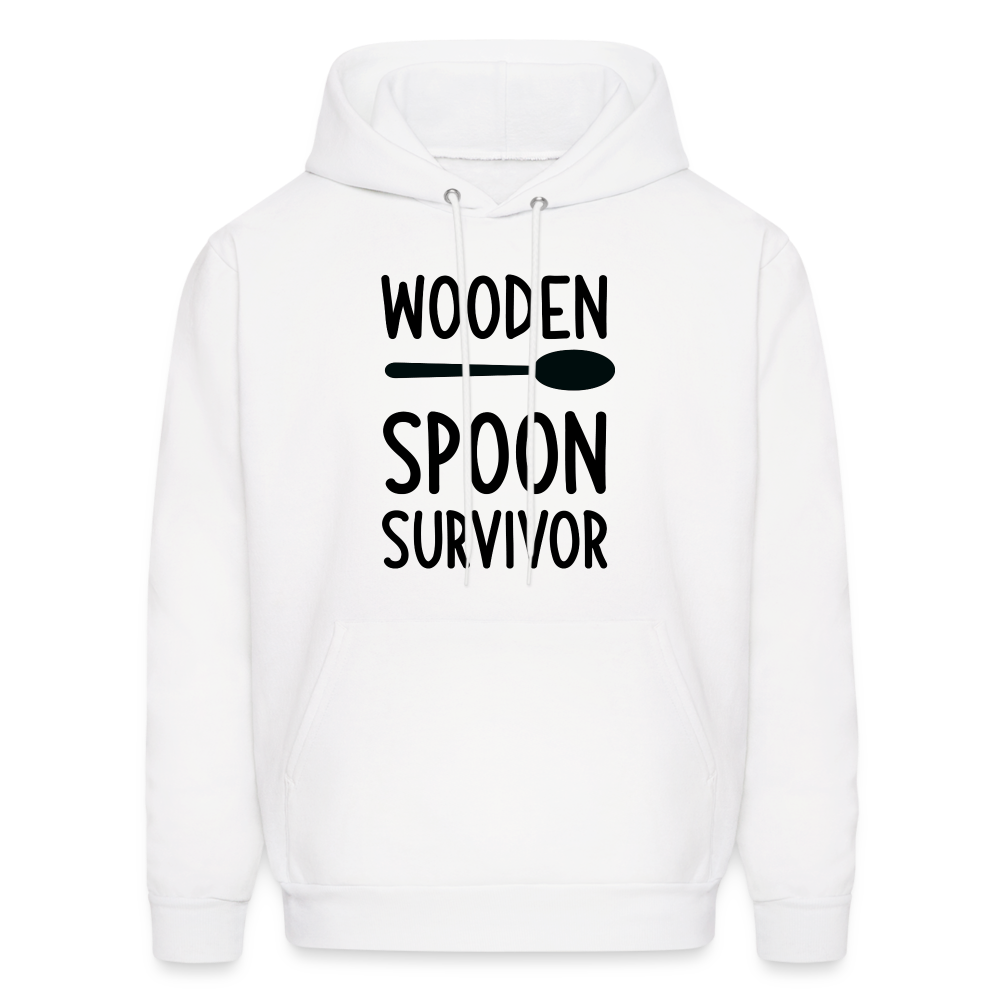 Wooden Spoon Survivor Hoodie - white