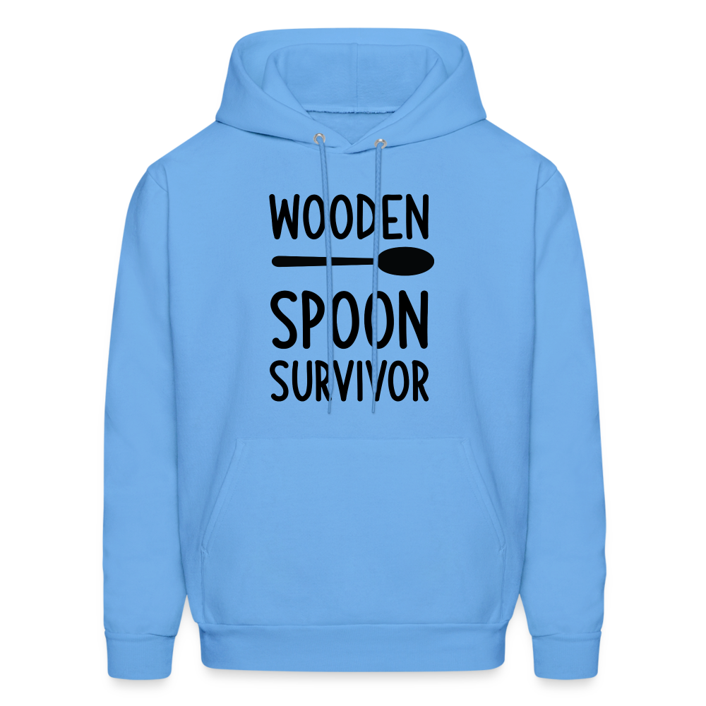 Wooden Spoon Survivor Hoodie - carolina blue