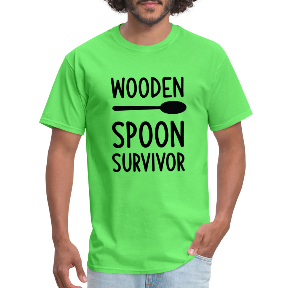 Wooden Spoon Survivor T-Shirt - kiwi