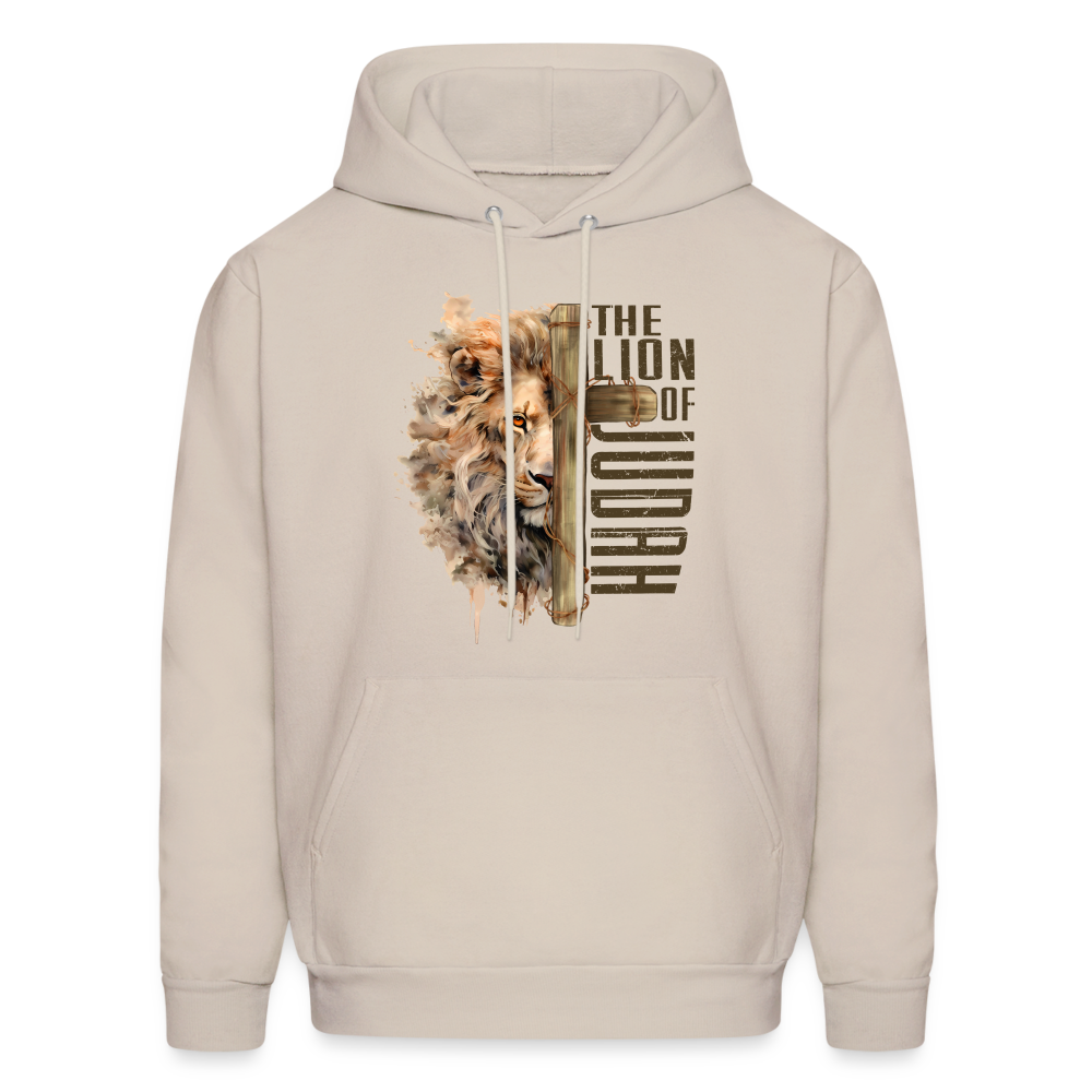 The Lion of Judah Unisex Hoodie - Sand