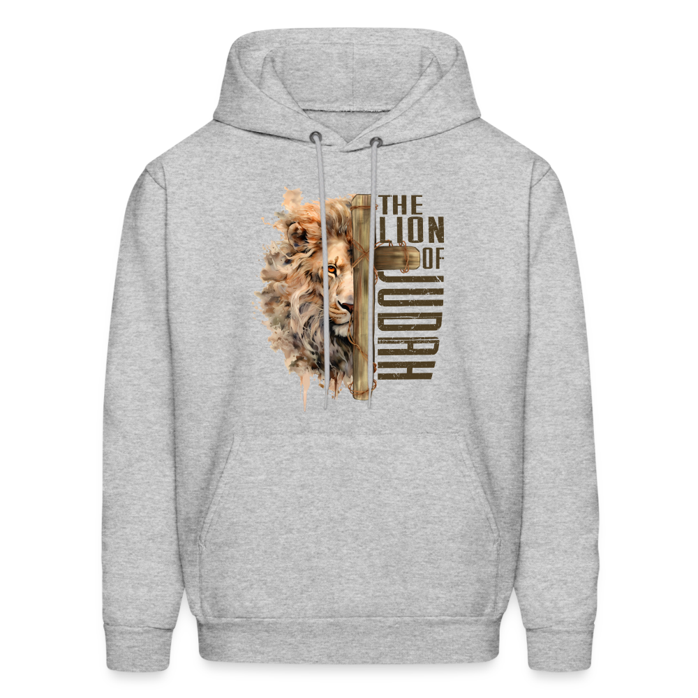 The Lion of Judah Unisex Hoodie - heather gray