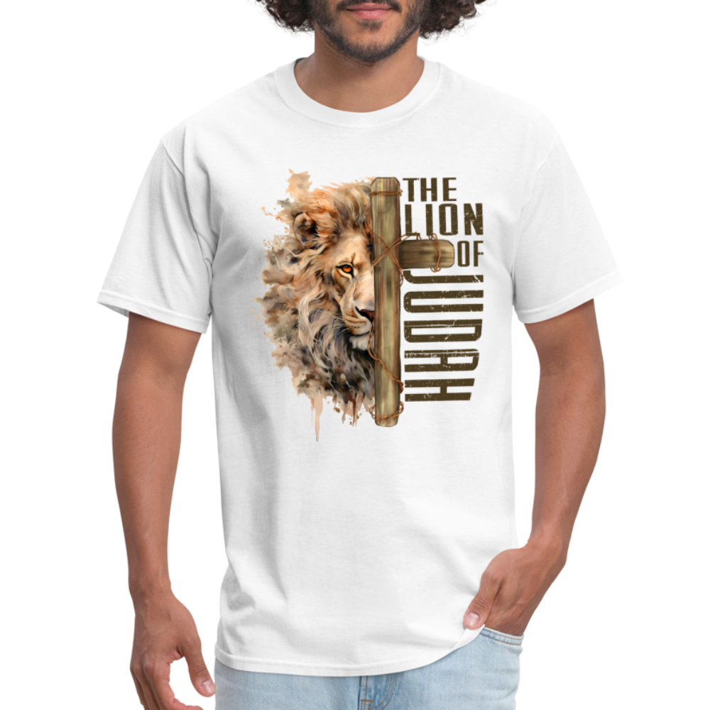 The Lion of Judah T-Shirt - white