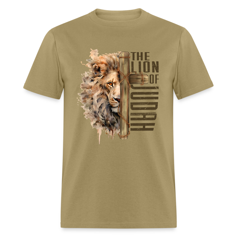 The Lion of Judah T-Shirt - khaki