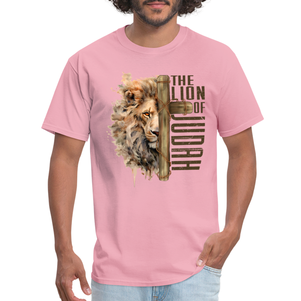 The Lion of Judah T-Shirt - pink