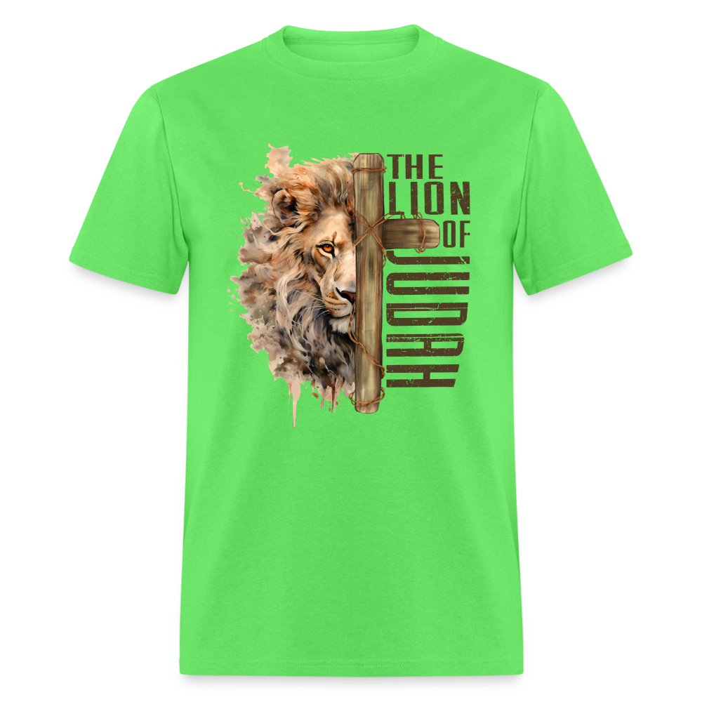 The Lion of Judah T-Shirt - kiwi