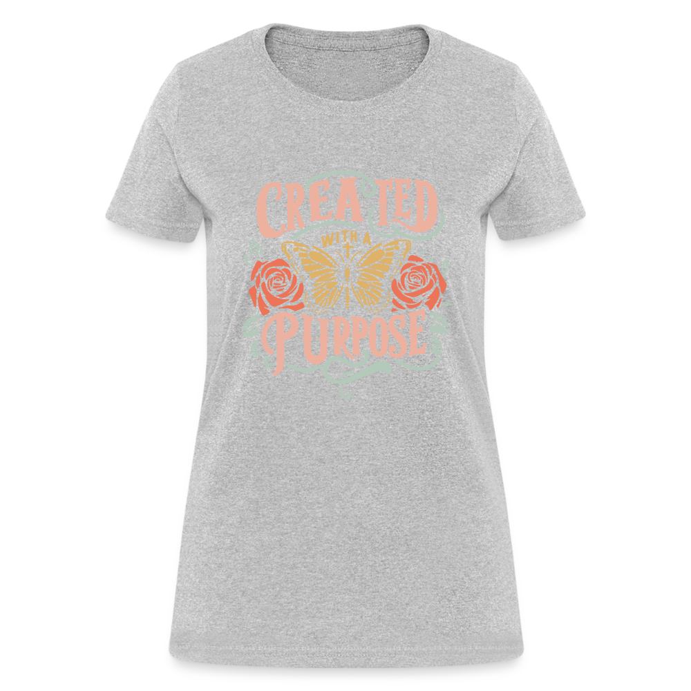 Created with a Purpose Women's T-Shirt - heather gray