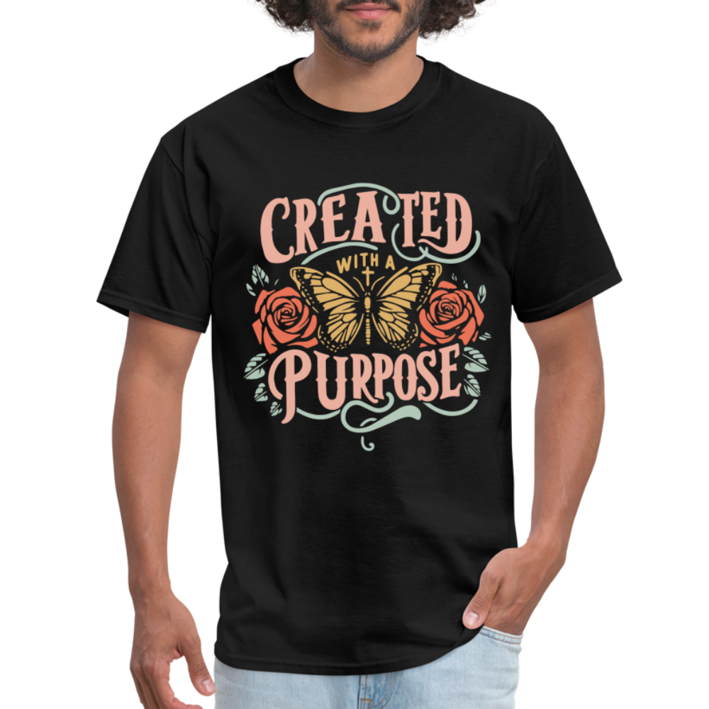 Created with a Purpose T-Shirt - black