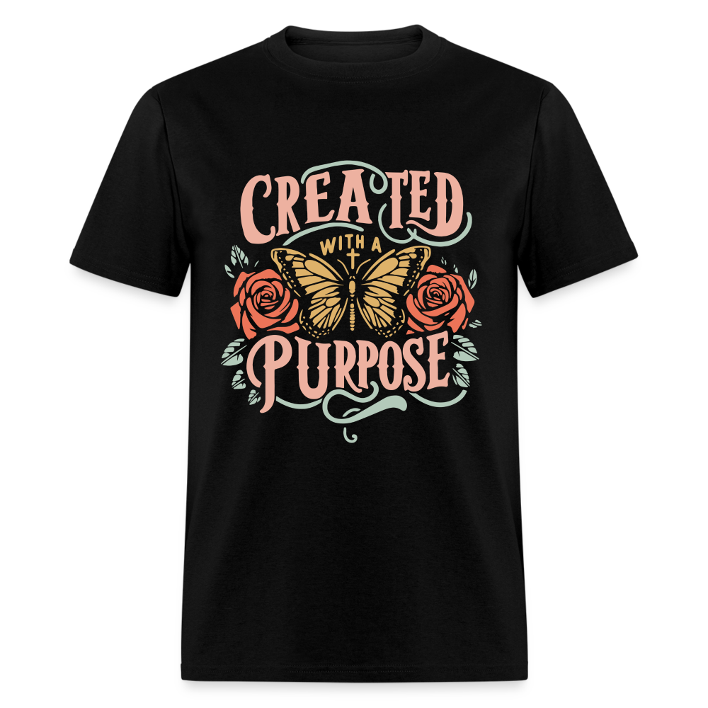 Created with a Purpose T-Shirt - black