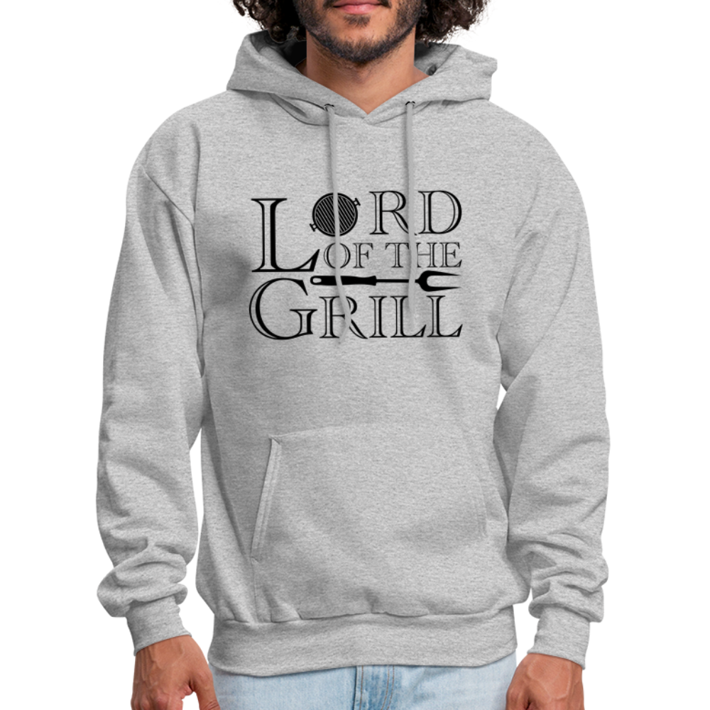 Lord of the Grill Hoodie - heather gray