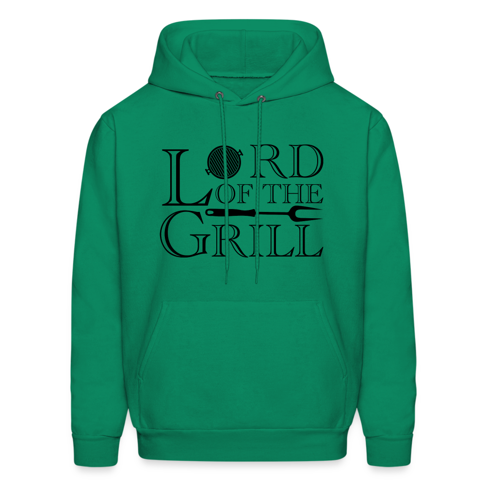 Lord of the Grill Hoodie - kelly green