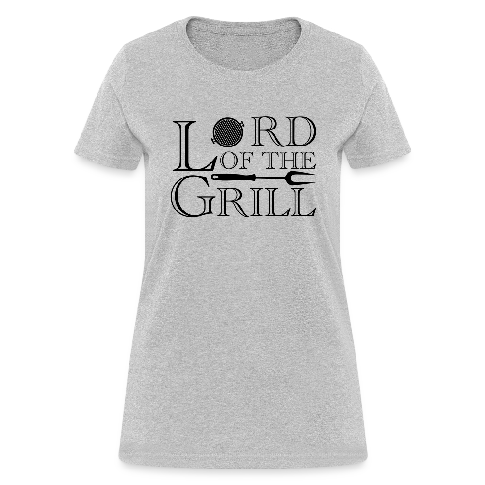 Lord of the Grill Women's T-Shirt - heather gray