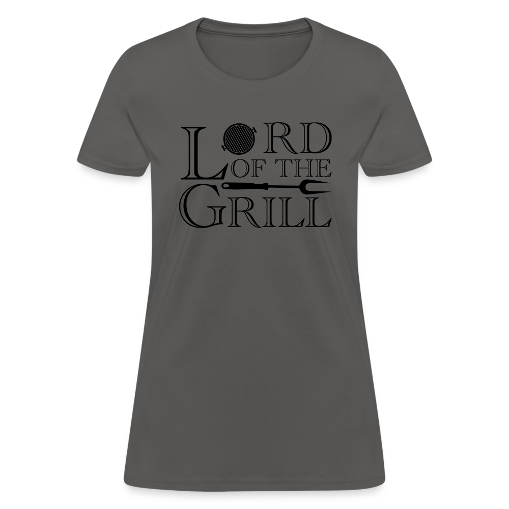 Lord of the Grill Women's T-Shirt - charcoal