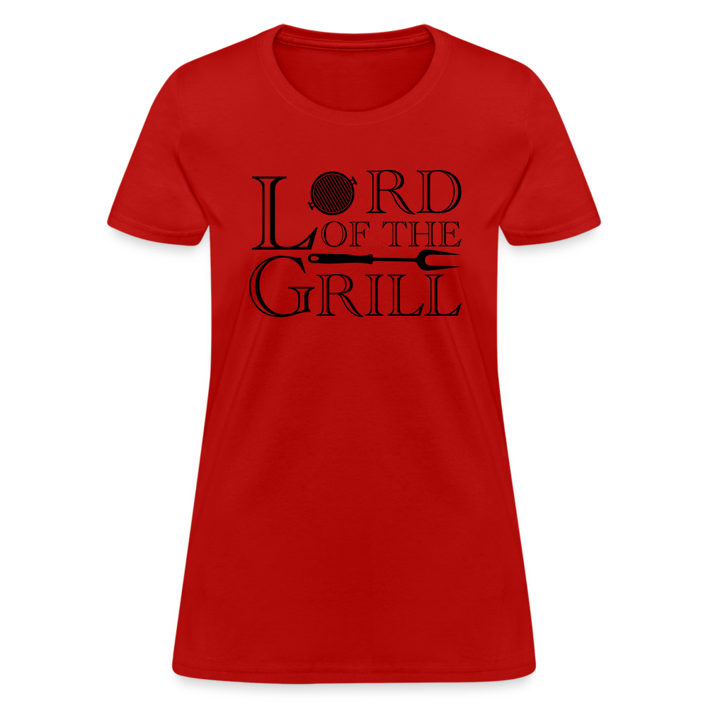 Lord of the Grill Women's T-Shirt - red