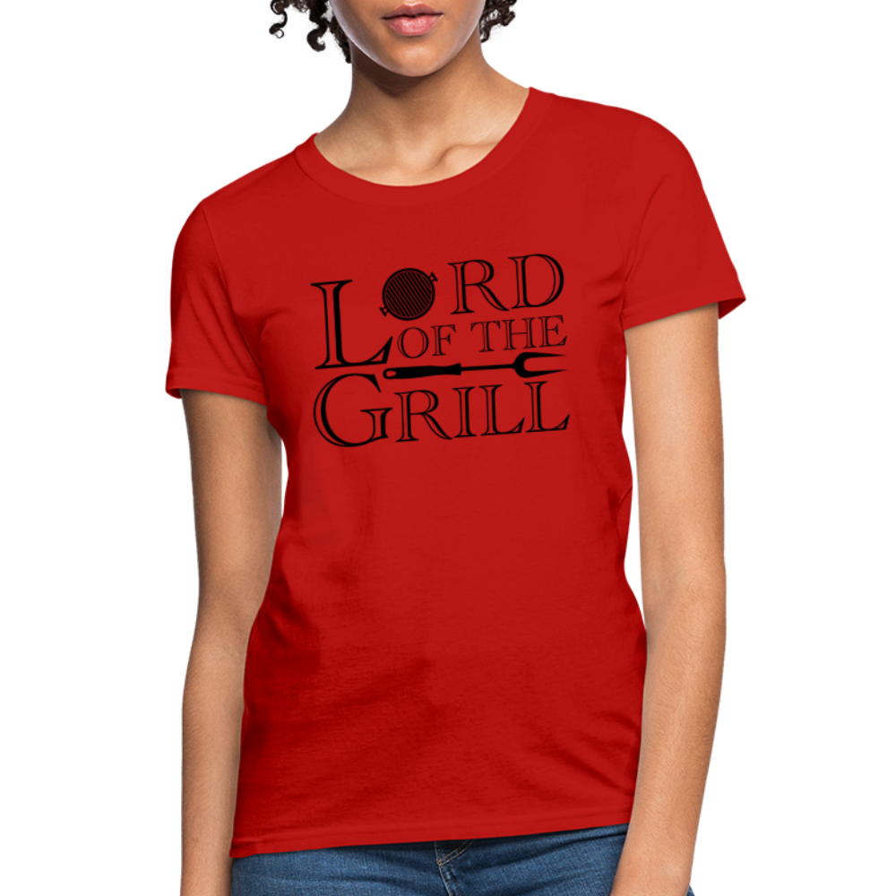 Lord of the Grill Women's T-Shirt - red