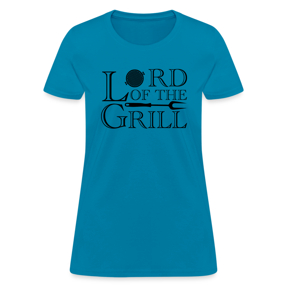 Lord of the Grill Women's T-Shirt - turquoise