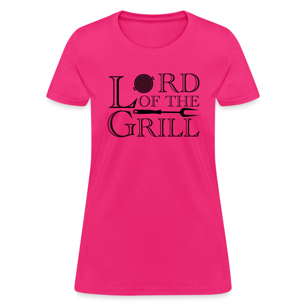 Lord of the Grill Women's T-Shirt - fuchsia