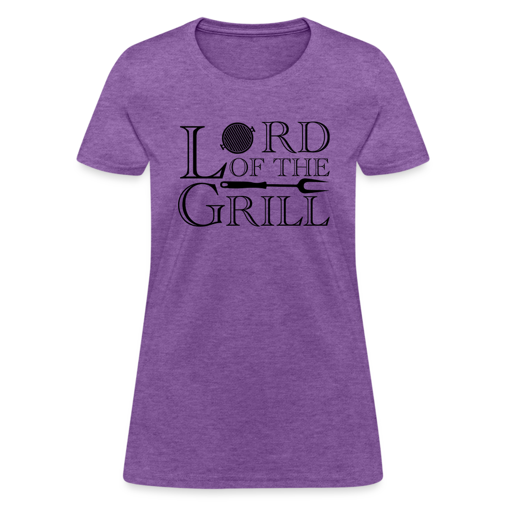 Lord of the Grill Women's T-Shirt - purple heather