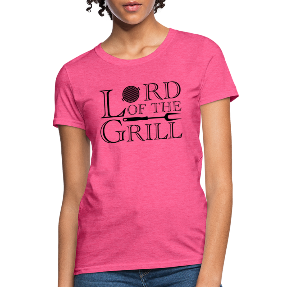 Lord of the Grill Women's T-Shirt - heather pink