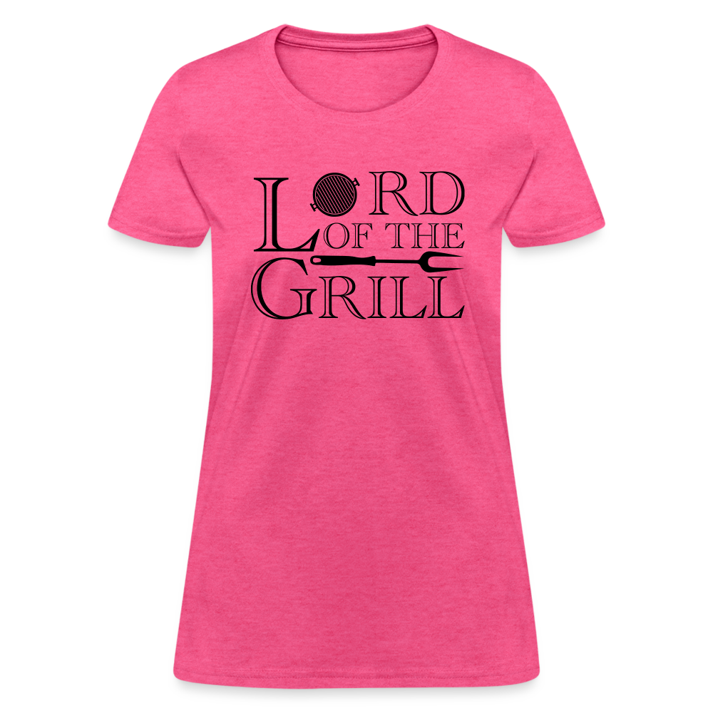 Lord of the Grill Women's T-Shirt - heather pink