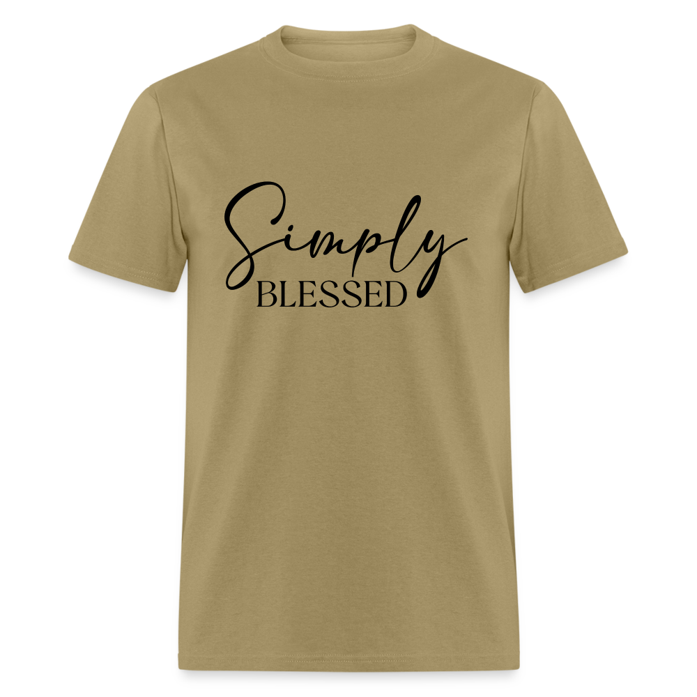 Simply Blessed T-Shirt - khaki