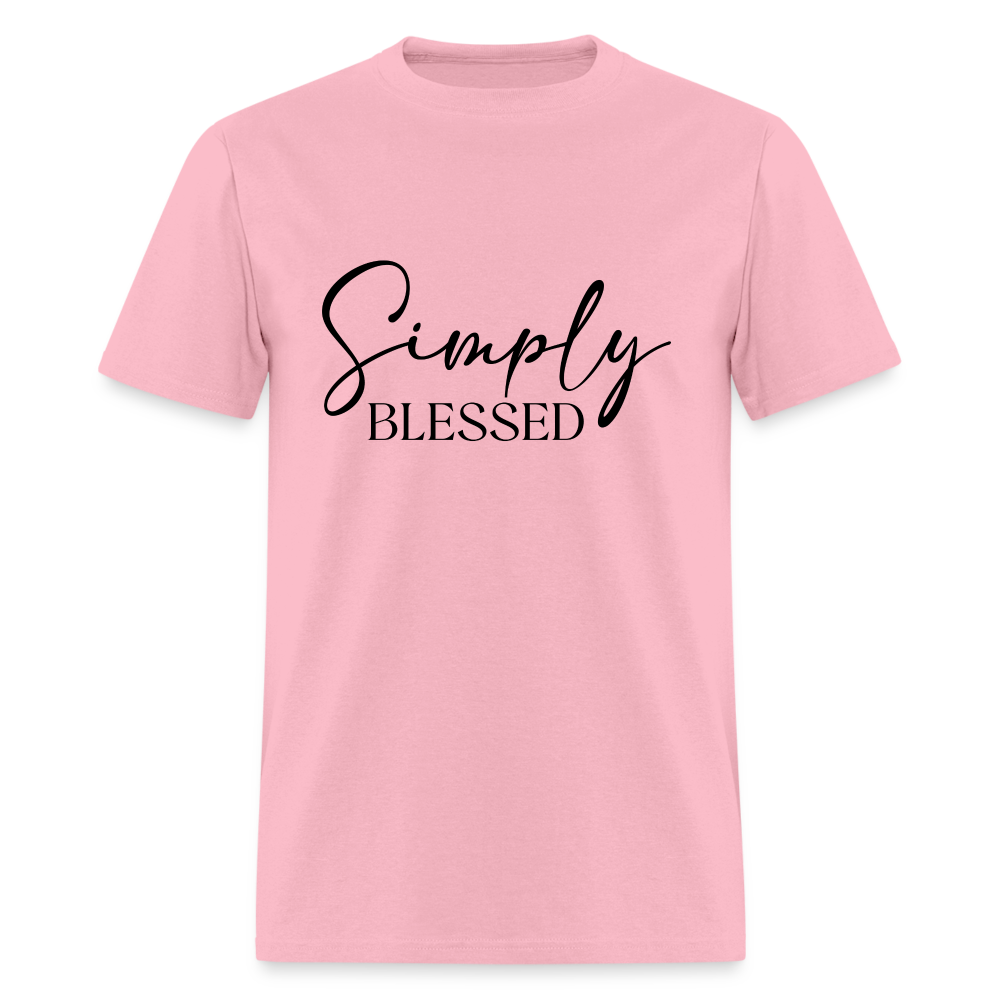 Simply Blessed T-Shirt - pink