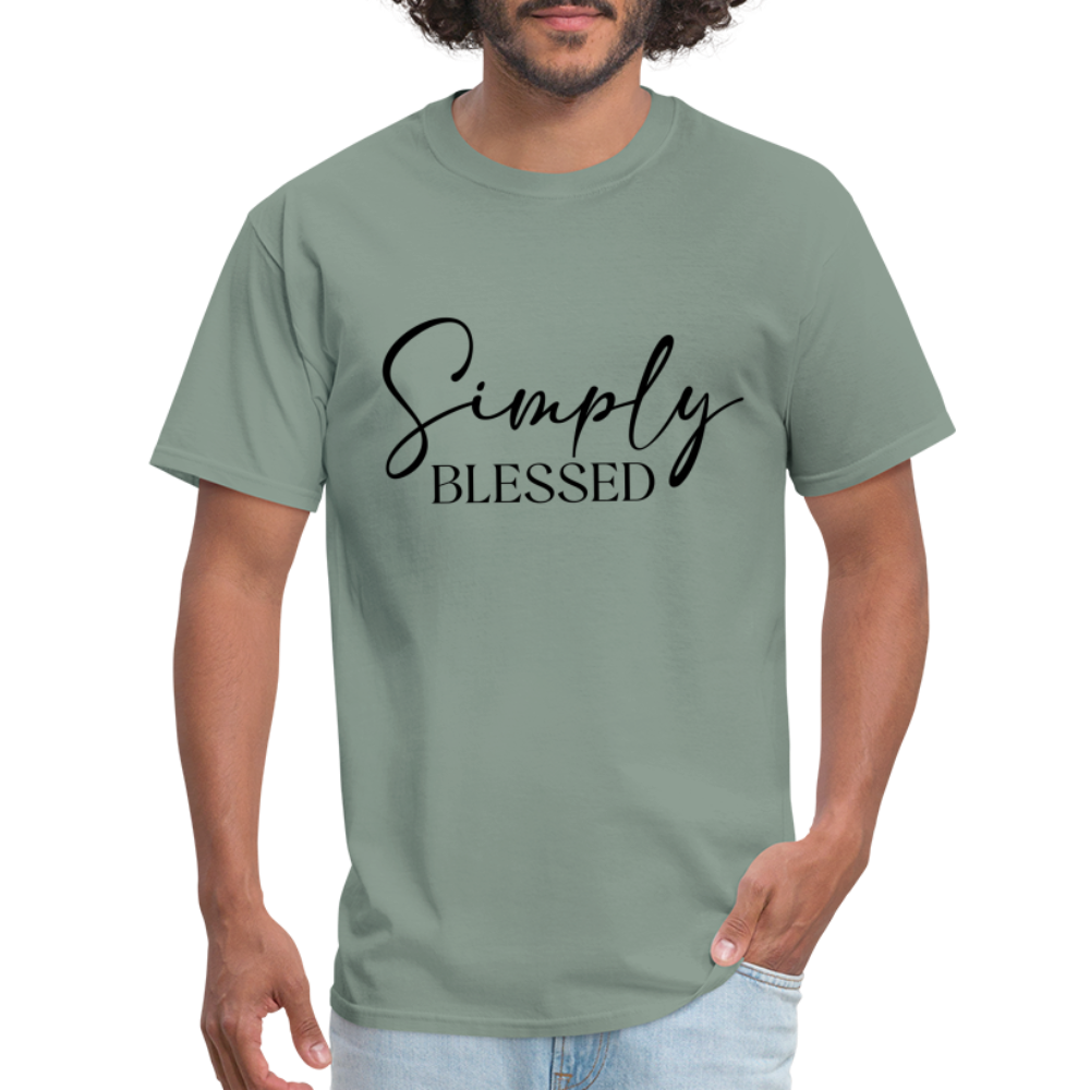 Simply Blessed T-Shirt - sage