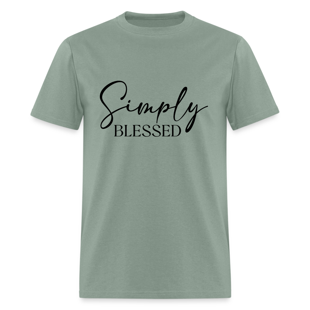 Simply Blessed T-Shirt - sage