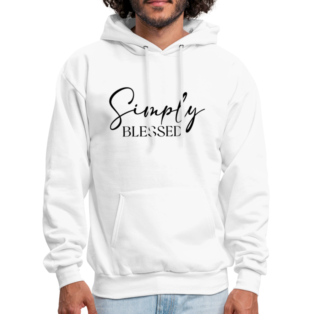 Simply Blessed Hoodie - white