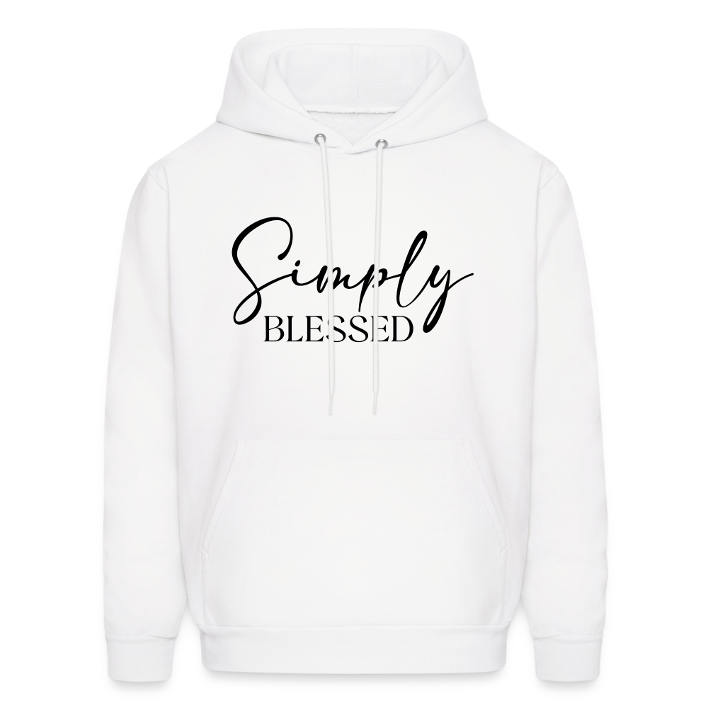 Simply Blessed Hoodie - white