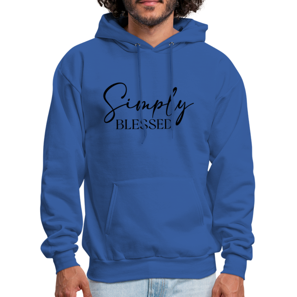 Simply Blessed Hoodie - royal blue