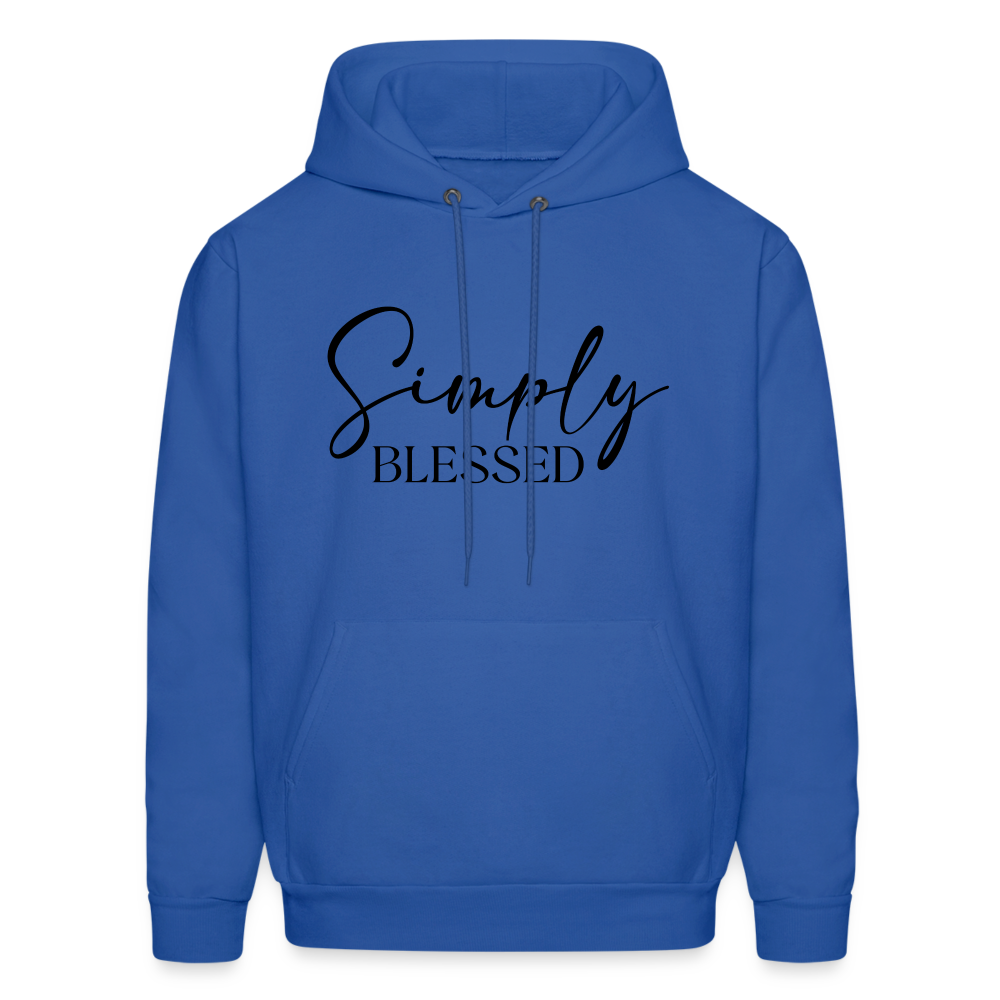 Simply Blessed Hoodie - royal blue