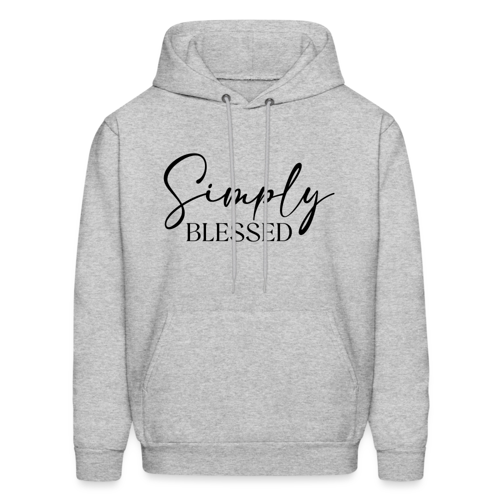 Simply Blessed Hoodie - heather gray