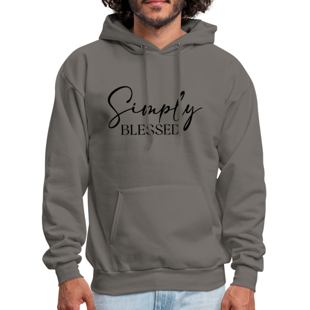 Simply Blessed Hoodie - asphalt gray