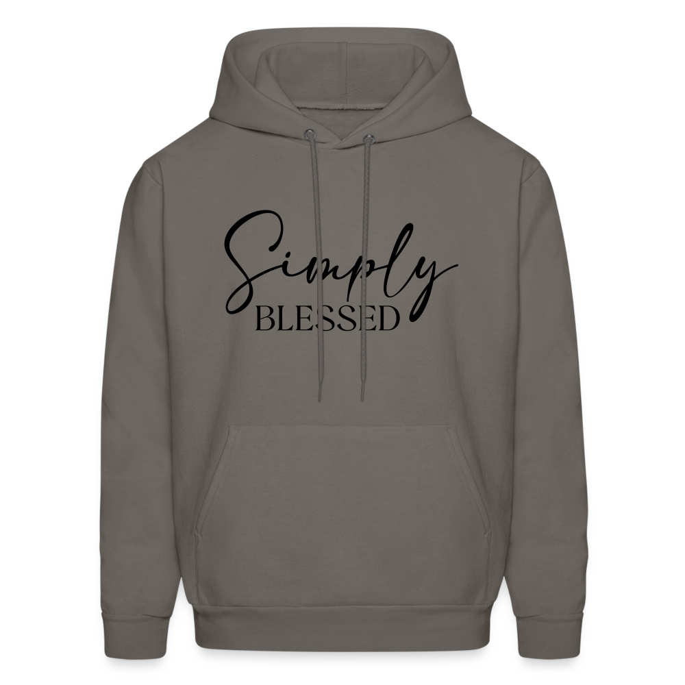 Simply Blessed Hoodie - asphalt gray