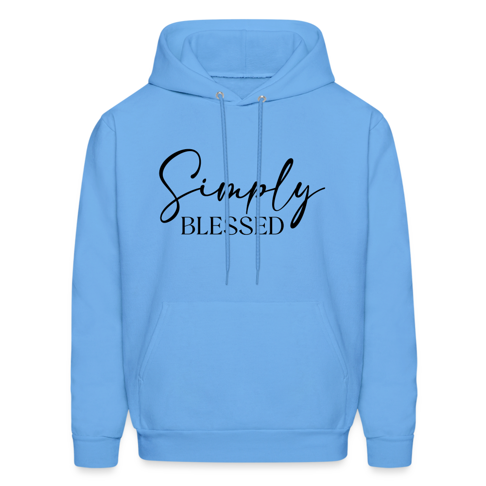 Simply Blessed Hoodie - carolina blue