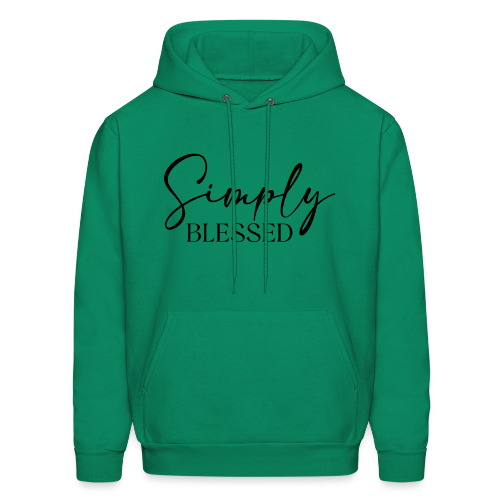 Simply Blessed Hoodie - kelly green