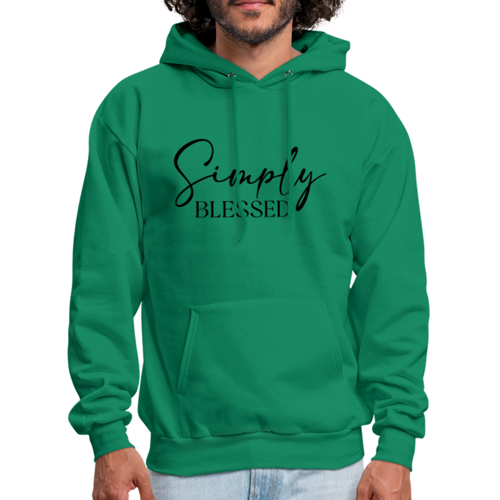 Simply Blessed Hoodie - kelly green