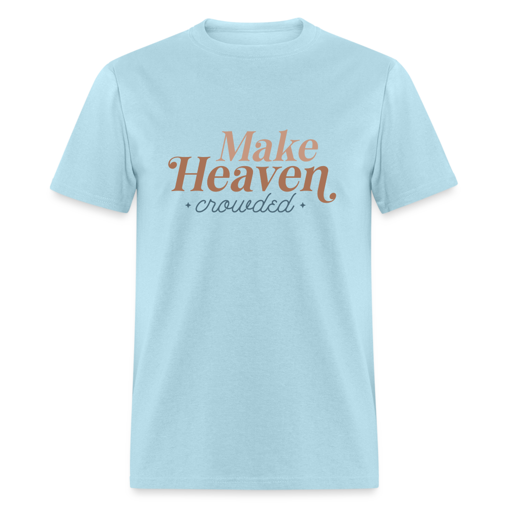 Make Heaven Crowded T-Shirt - powder blue