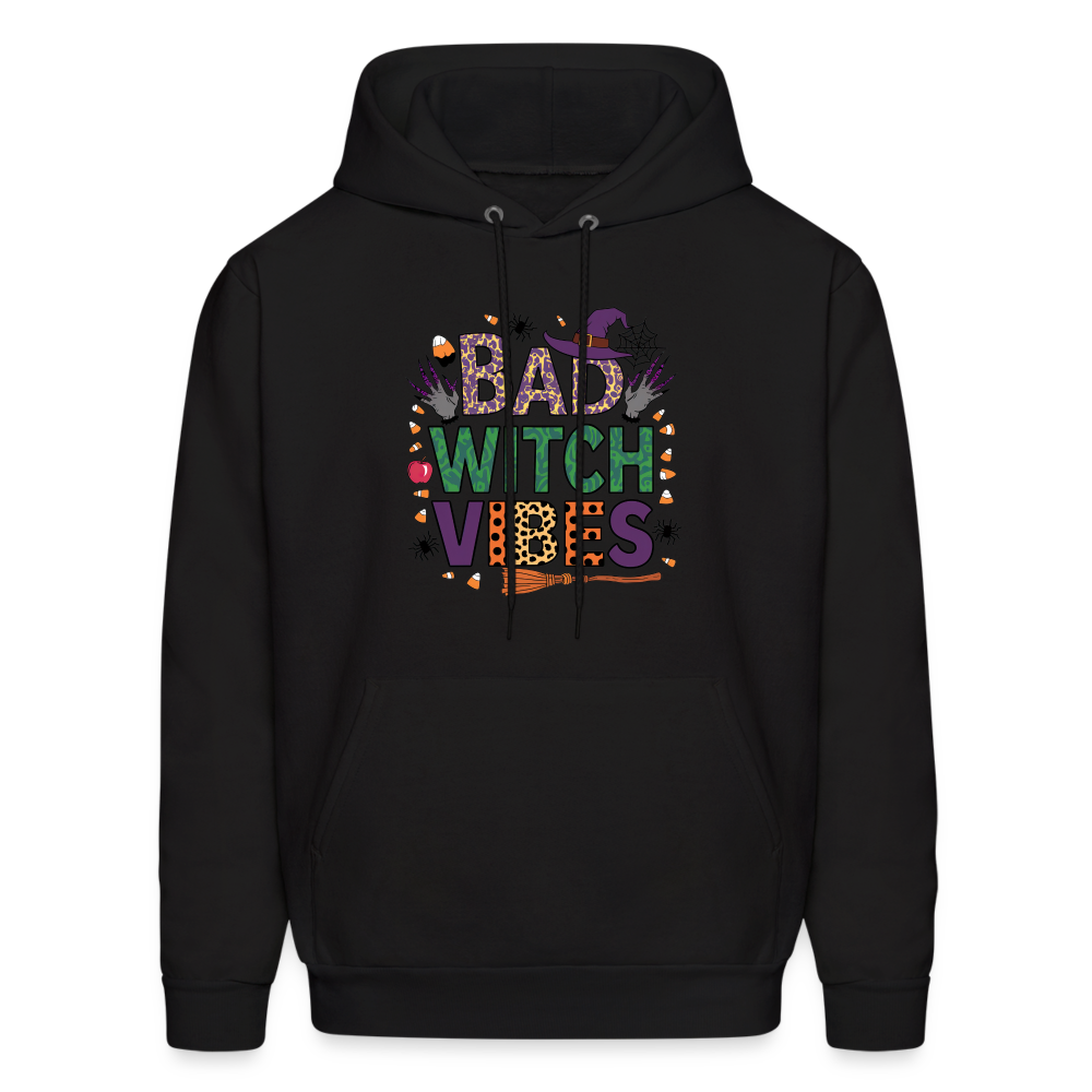 Bad Witch Vibes (Halloween Witches Humor) Hoodie - black