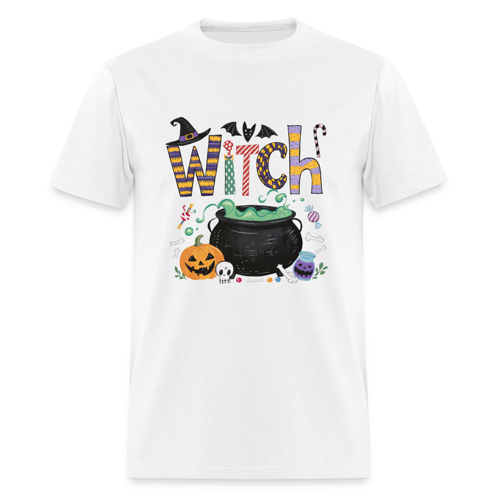 Halloween Witch T-Shirt - white