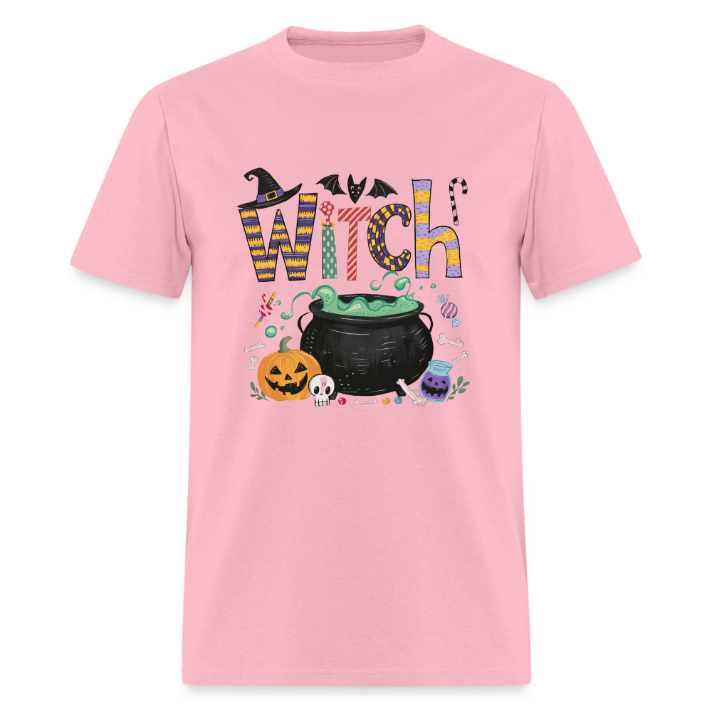 Halloween Witch T-Shirt - pink