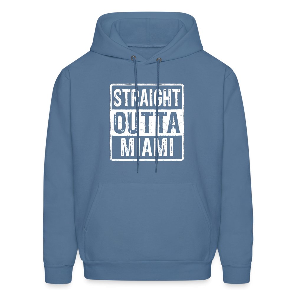 Straight Outta Miami (Florida) Hoodie - black