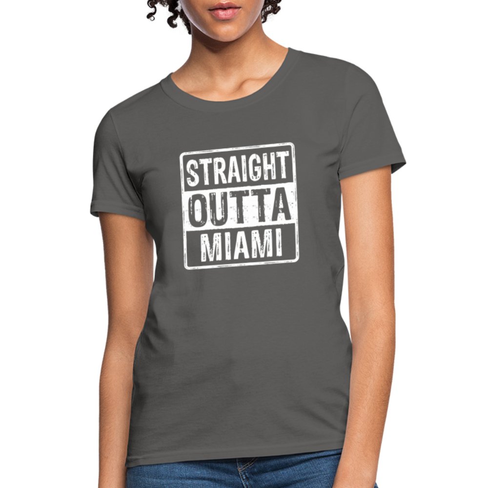 Straight Outta Miami (Florida) Women's T-Shirt - red