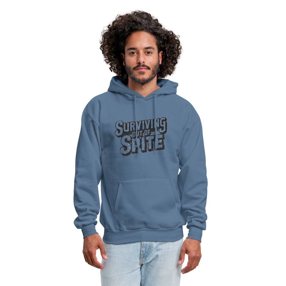 Surviving Out Of Spite Hoodie - denim blue