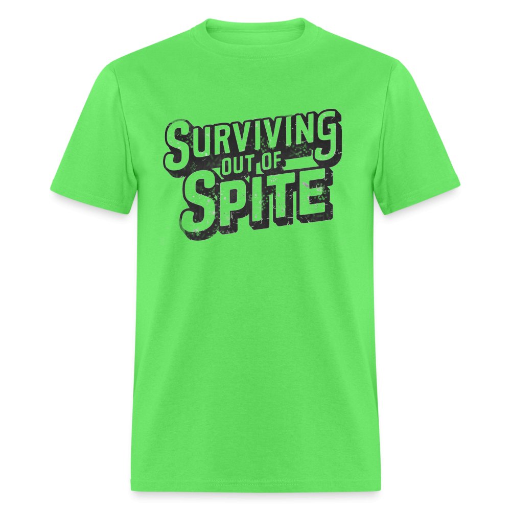 Surviving Out Of Spite T-Shirt - kiwi